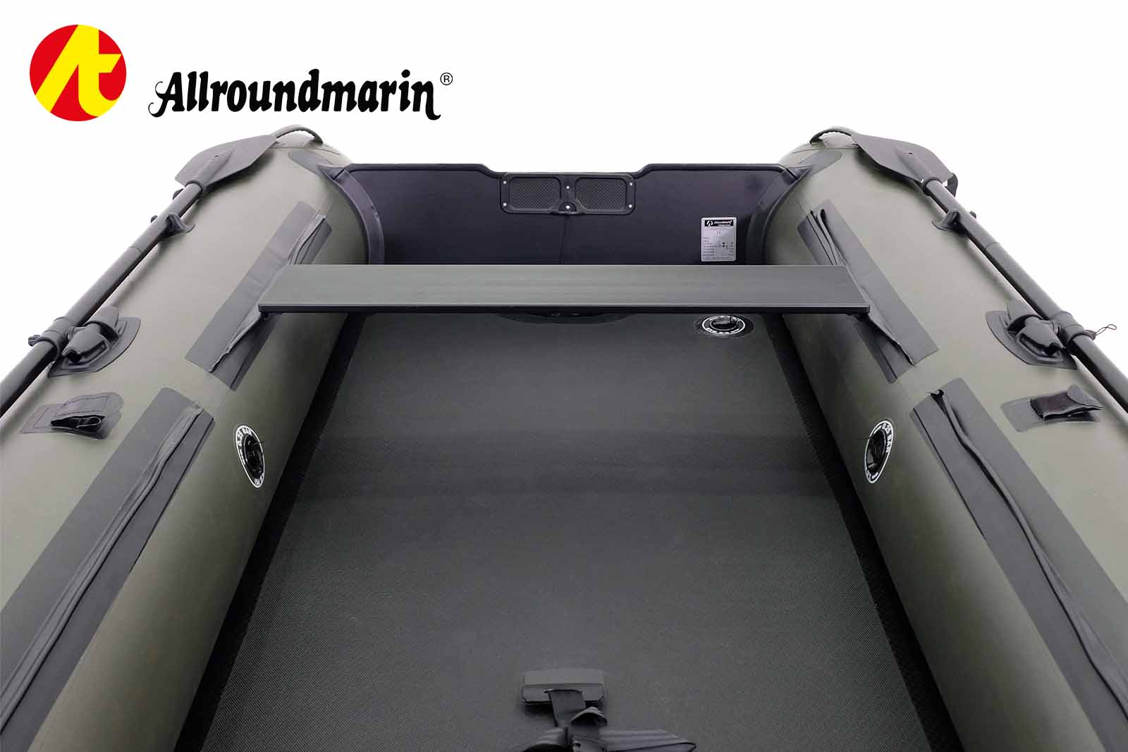 Allroundmarin Xtream Schlauchboot 335 mit Luftboden Innenansicht