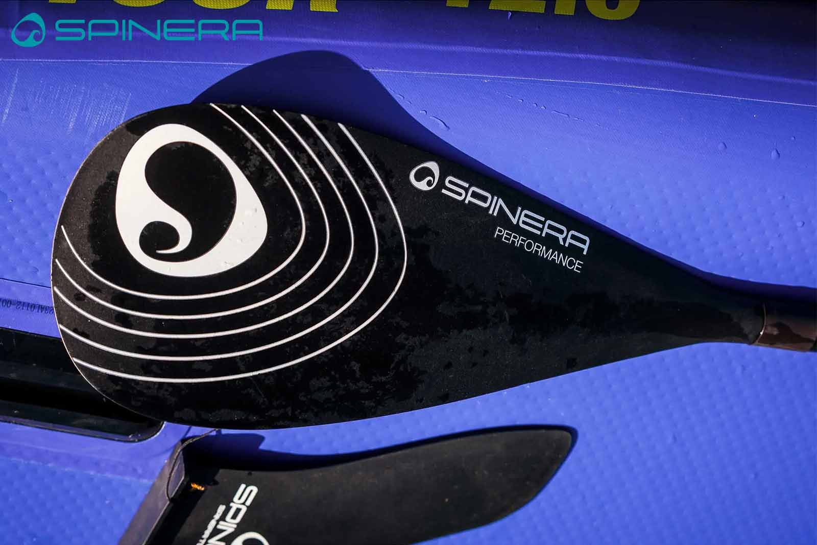 Spinera SUP Paddle aus Fiberglas Detailansicht