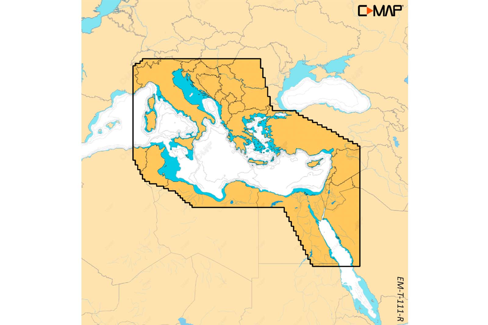 C-MAP REVEAL X Seekarte