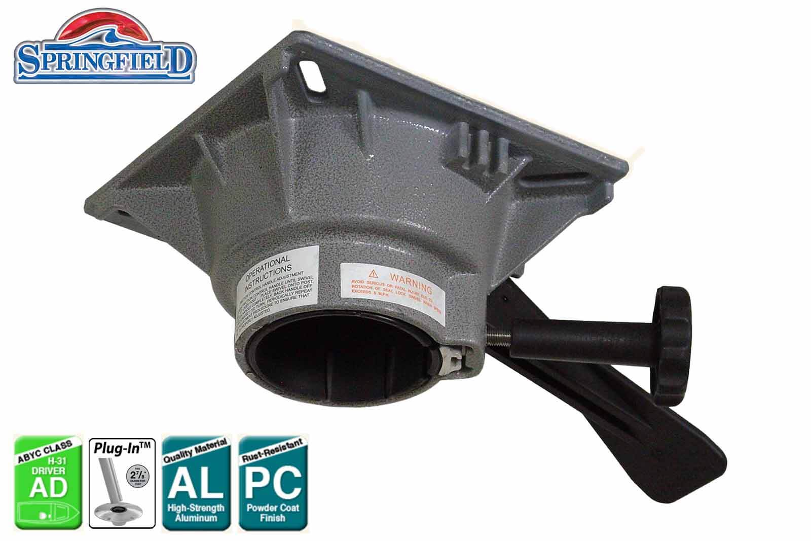 Springfield Marine Trac-Lock Swivel Drehteller
