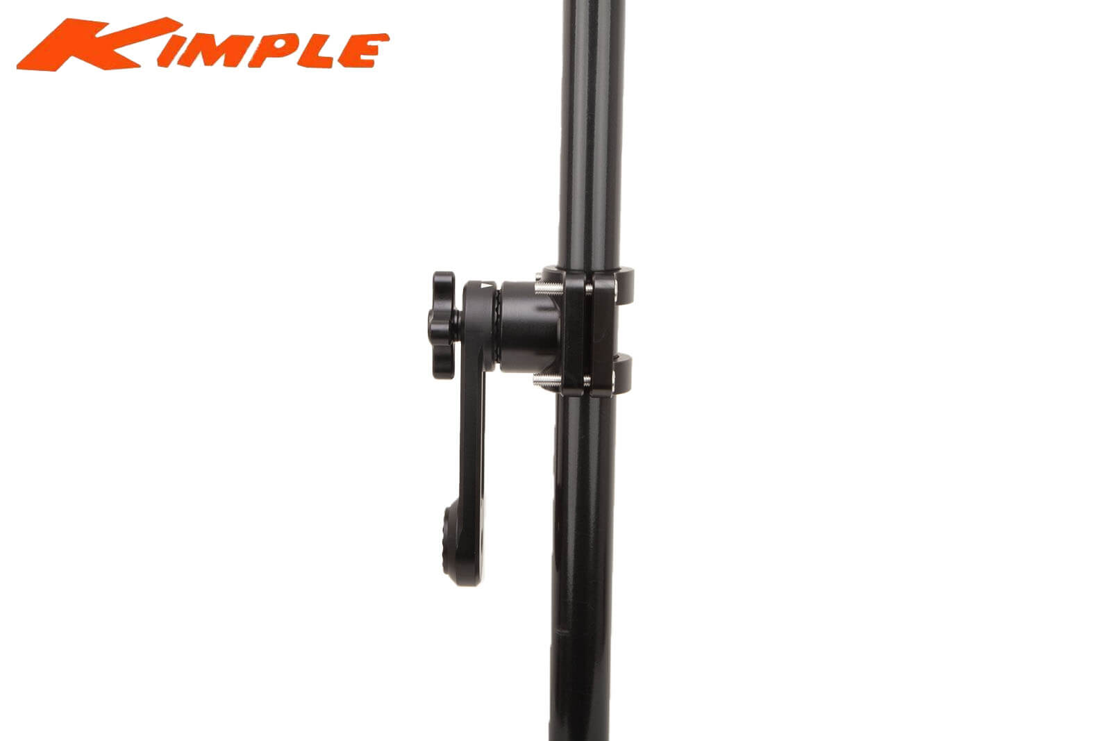 Kimple Scannin Transducer Mount für Garmin LVS34 an Geberstange montiert