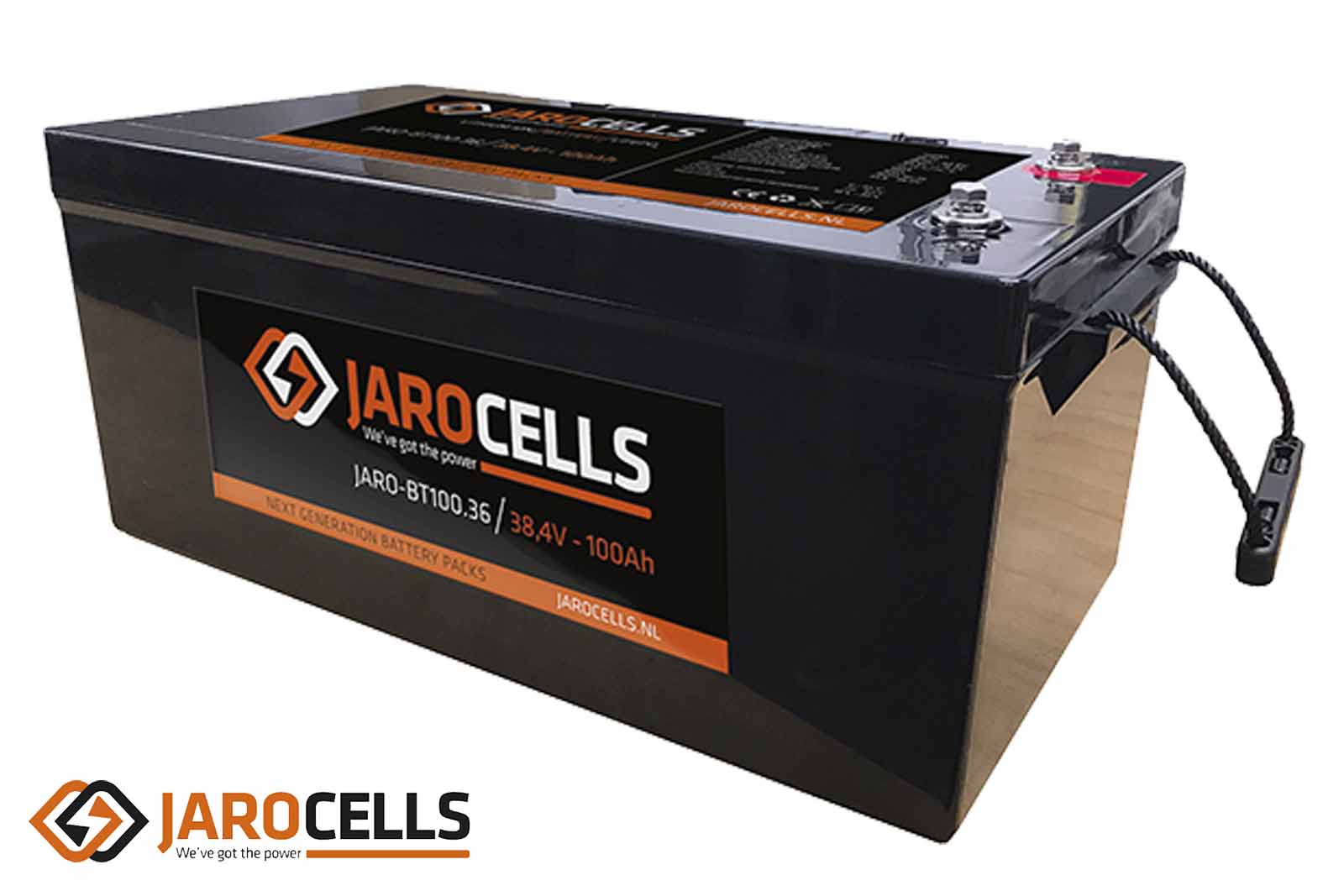 Jarocells Lithium-Ionen-Batterie mit Bluetooth-Batteriecomputer