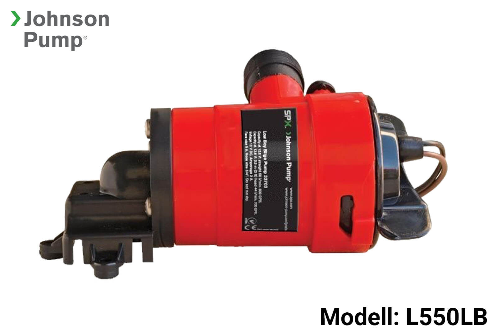 Johnson Pump Low Boy Bilgepumpe L550LB