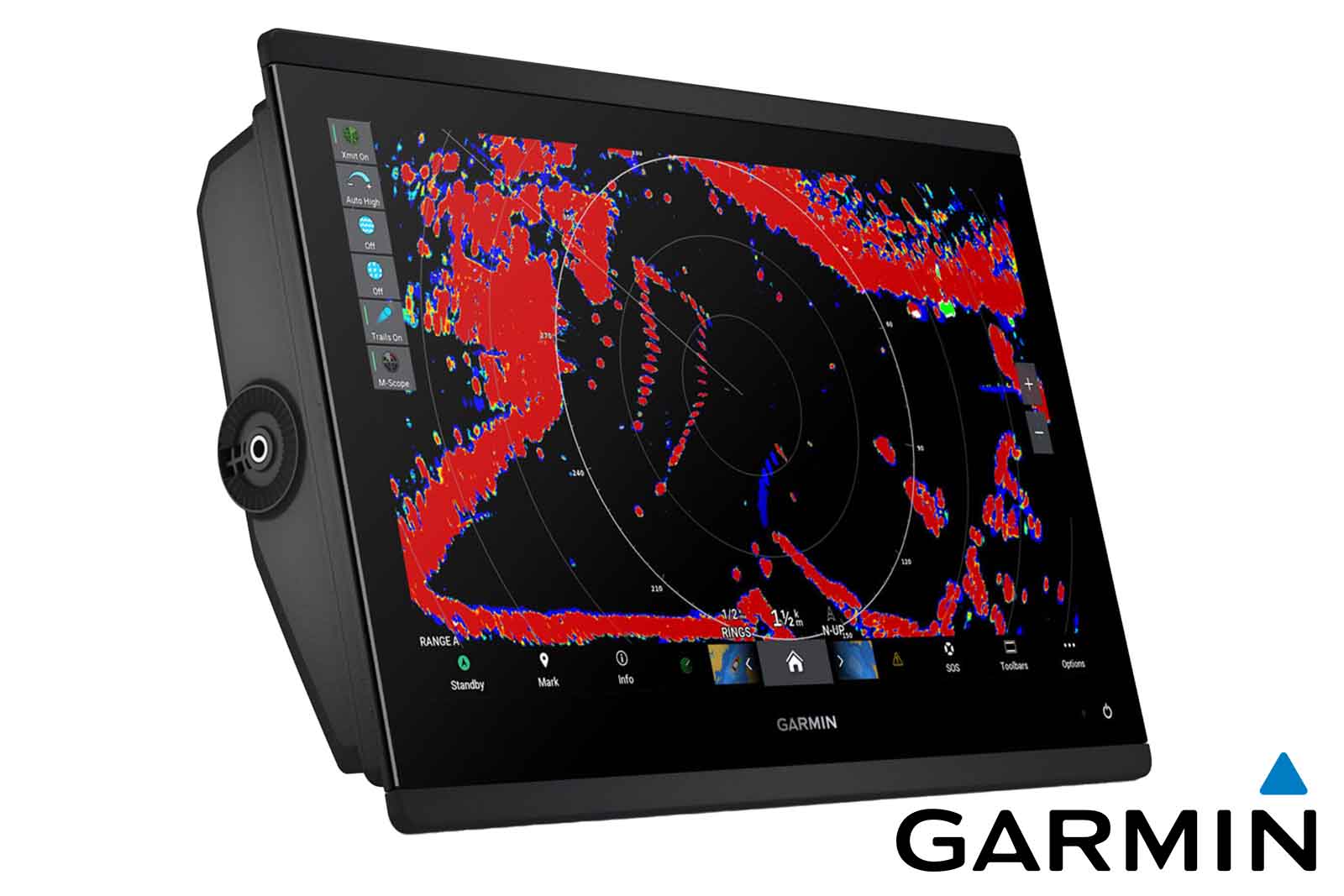 Garmin GPSMAP 1623 Kartenplotter ohne Sonar Ansicht rechts
