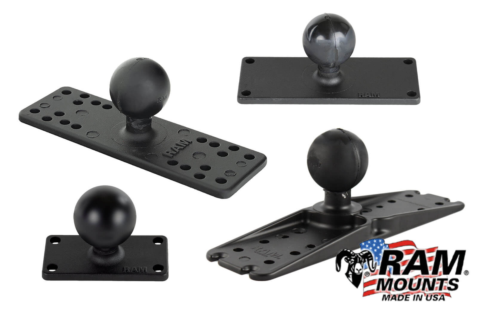 RAM Mounts rechteckige Basisplatte