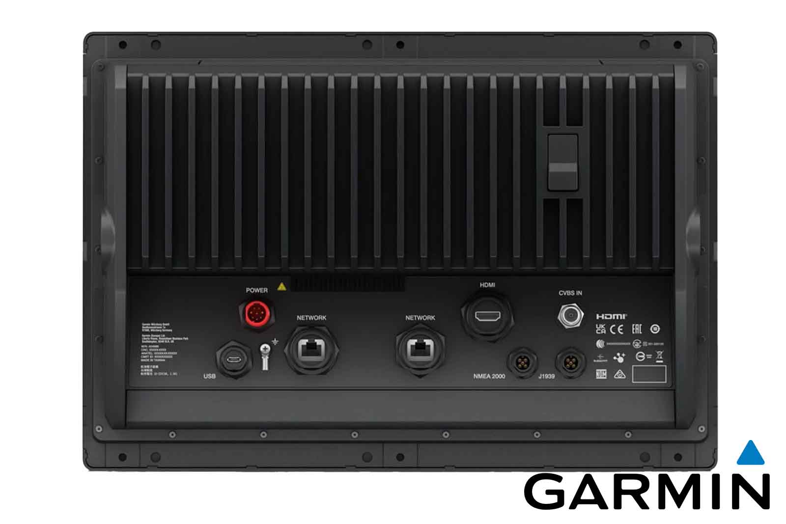 Garmin GPSMAP 1623 Kartenplotter ohne Sonar Geräterückseite