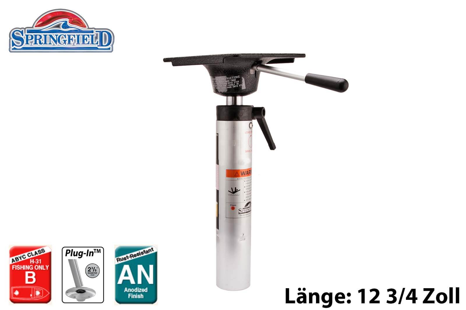 Springfield Marine Stuhlbein mit Power-Rise, 1300900, 12 3/4 Zoll
