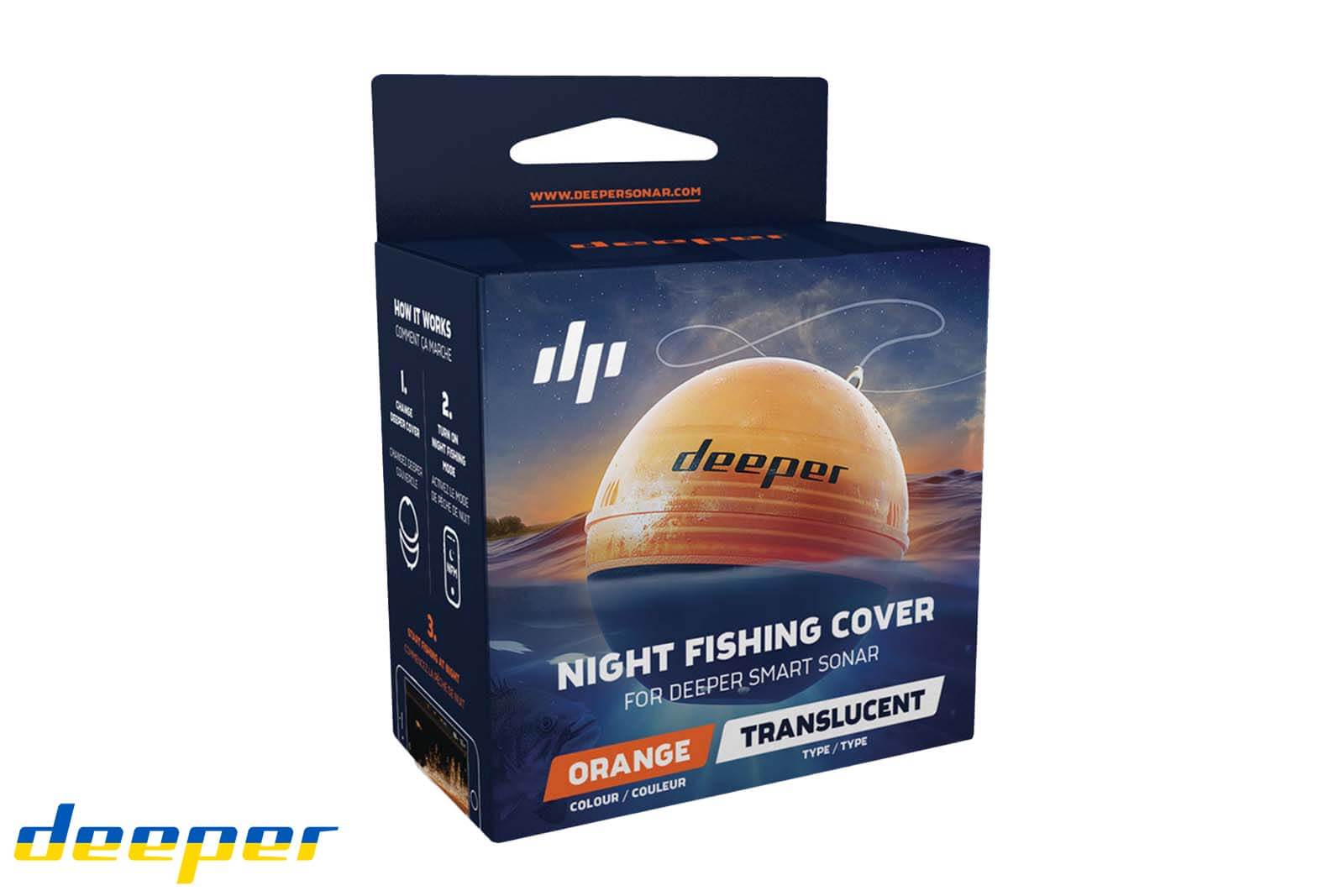 Deeper Night Fishing Cover Verpackung