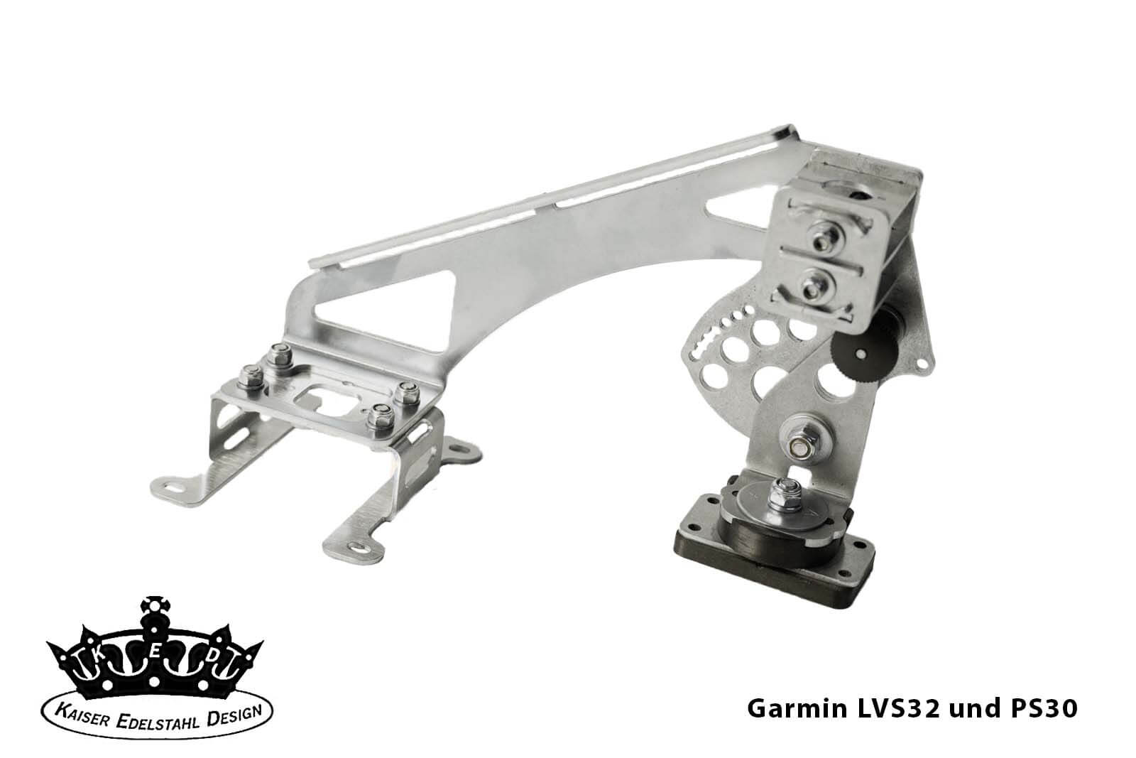 KED Doppelgeberhalter Konsole für Garmin LVS32 und PS30