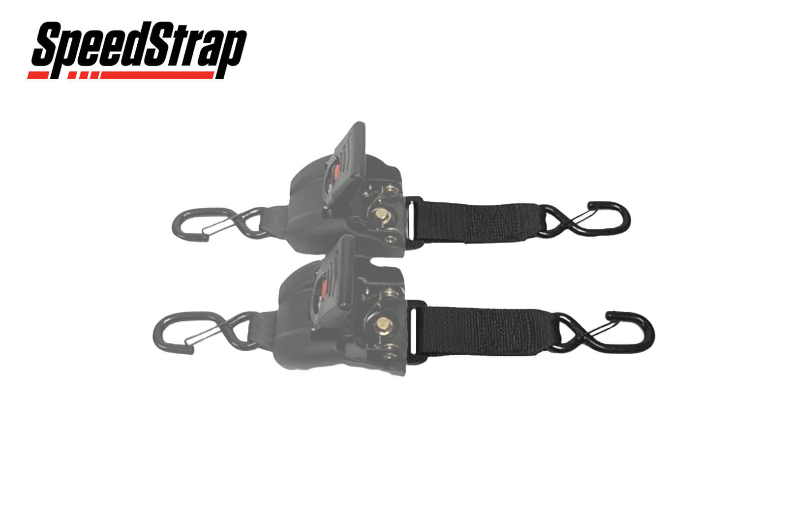 SpeedStrap S-Haken-Adapter 2er-Pack mit Automaik zusammengesetzt