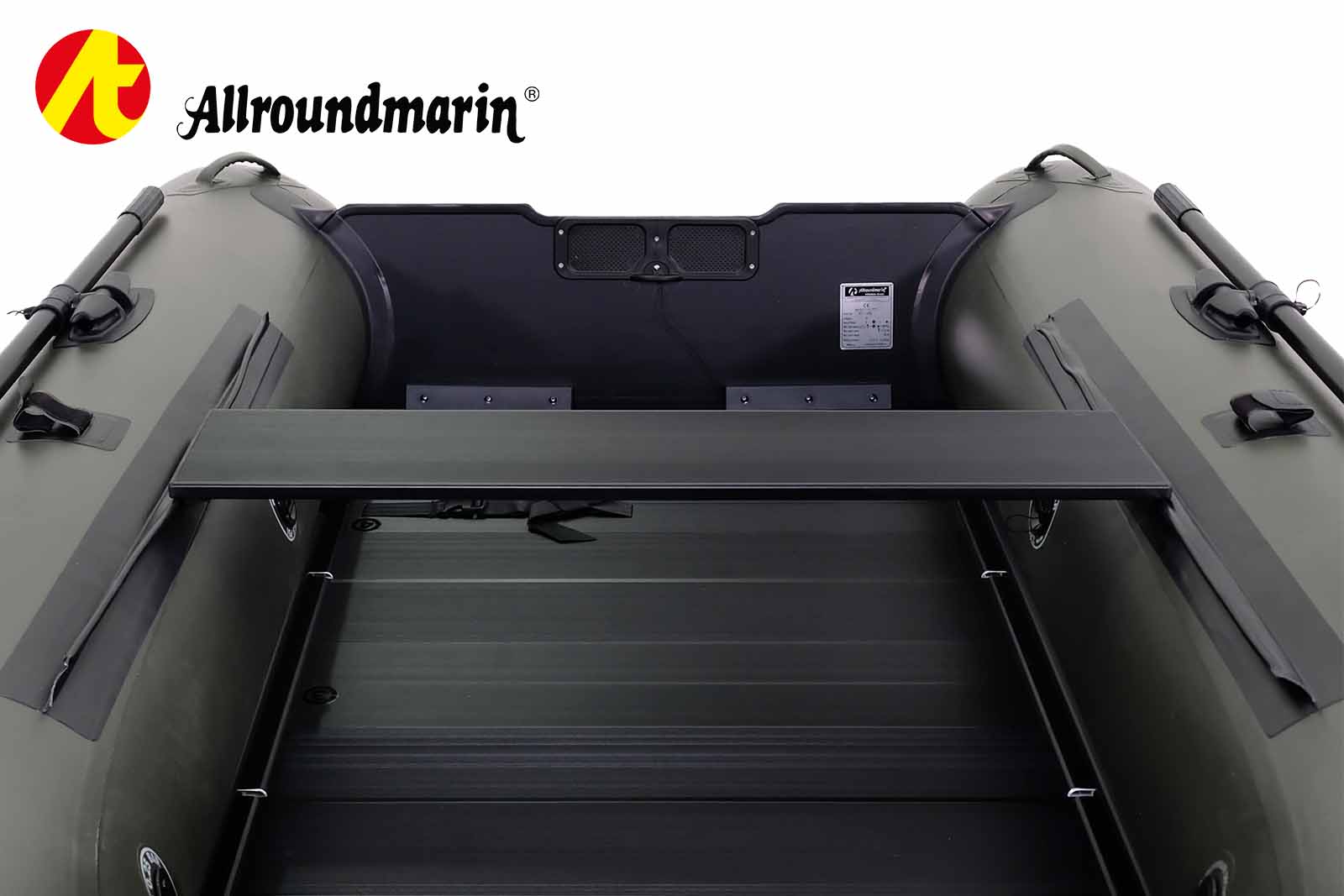 Allroundmarin Xtream Schlauchboot 265 mit Aluboden Innenansicht