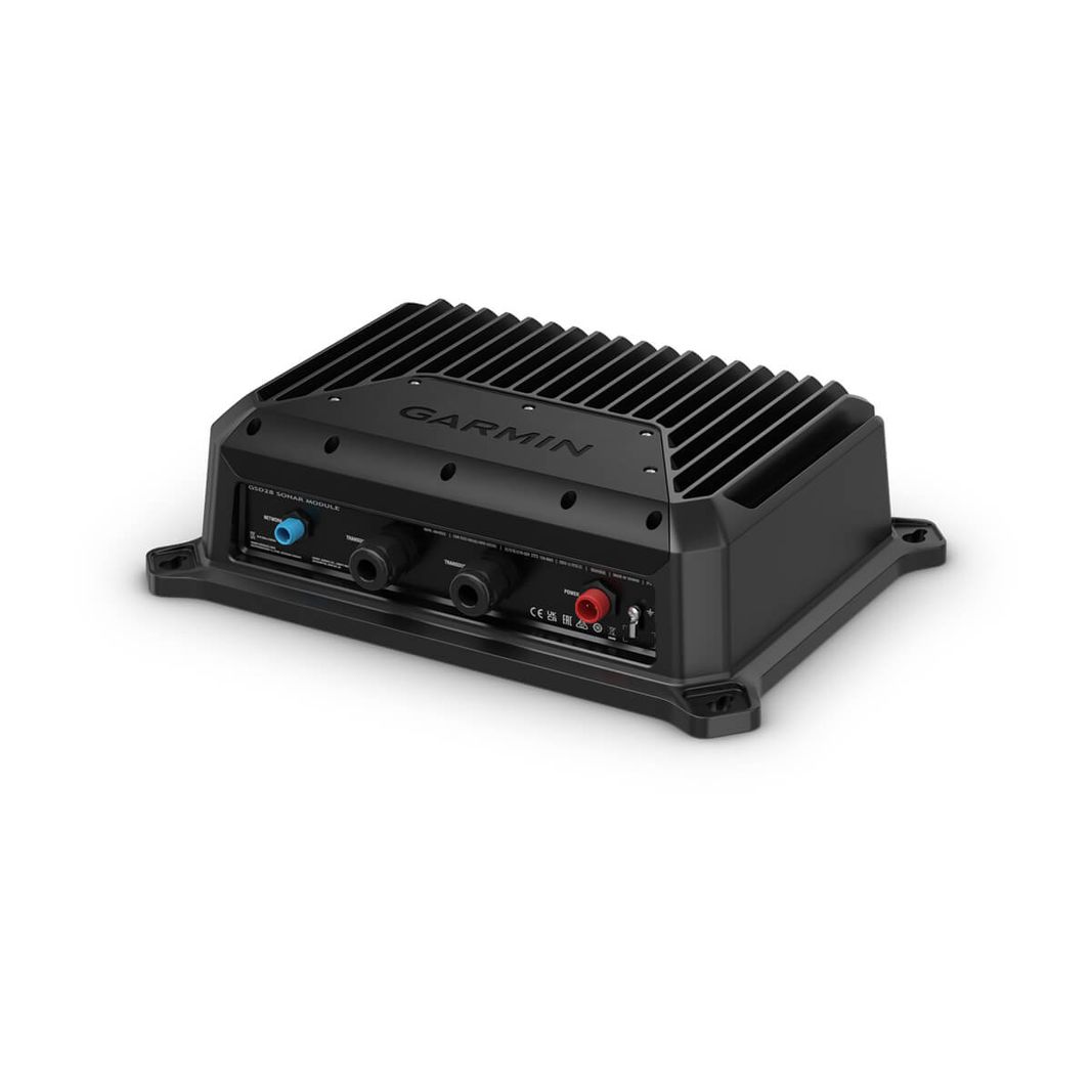 Garmin GSD 28 Echolotmodul, Ansicht von links