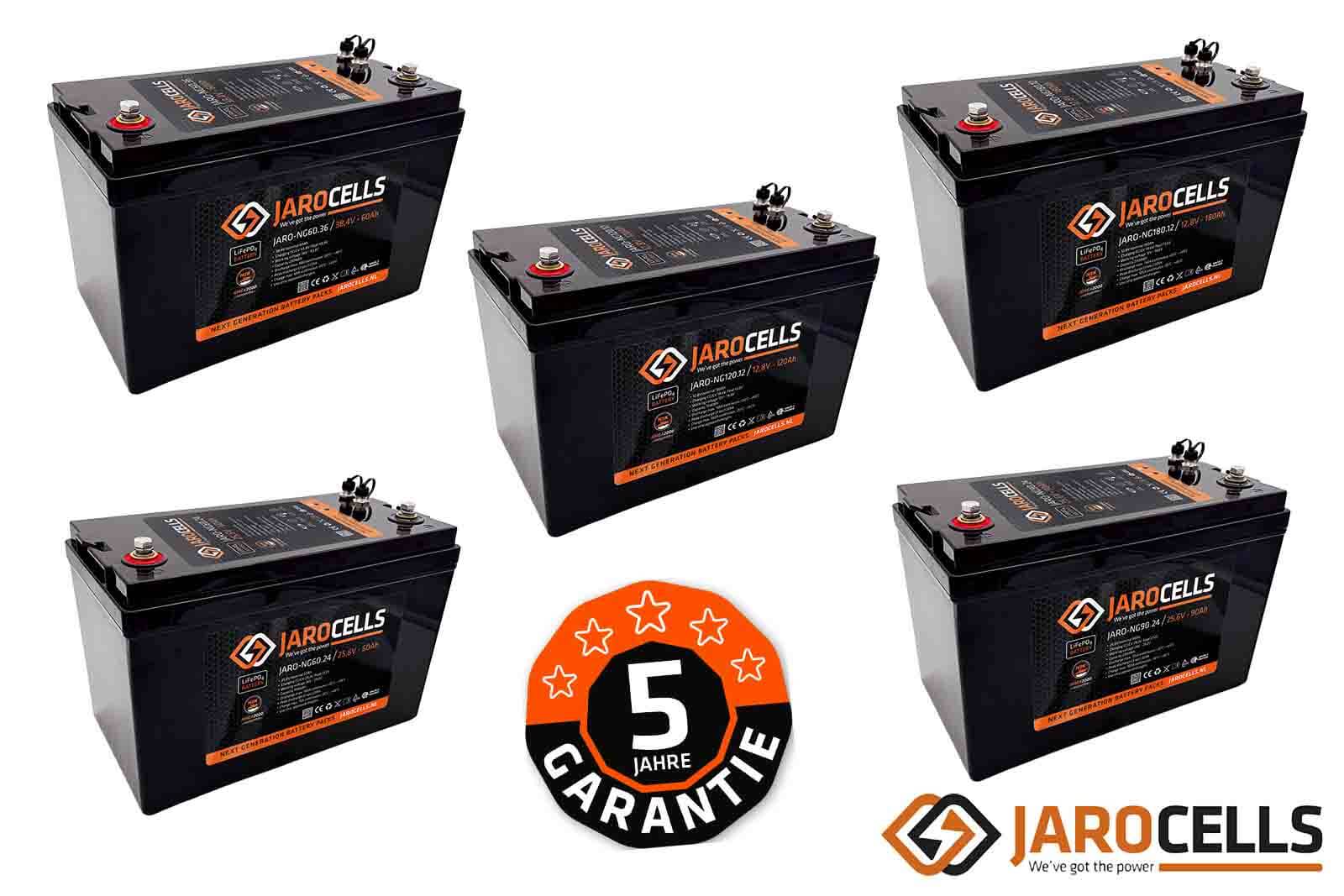 Jarocells Lithium-Ionen-Batterie mit NMEA 2000 - neue Generation