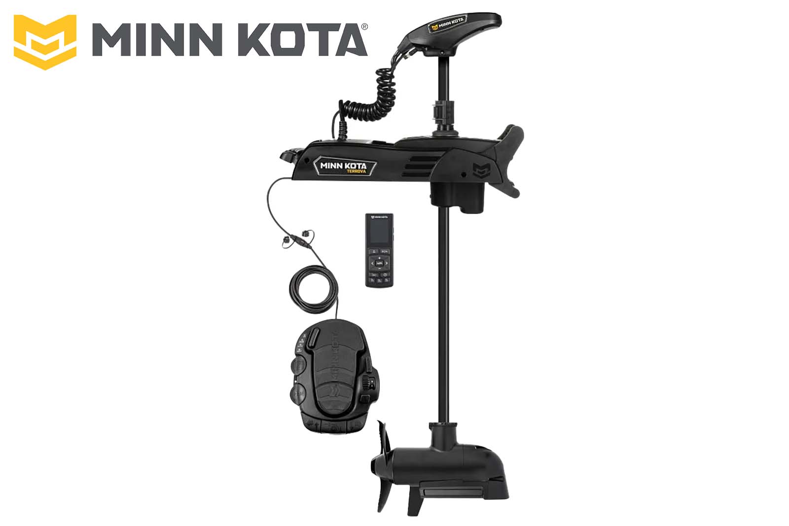 QUEST Elektro-Bootsmotor 45 Inch, MEGA Down/Side Imaging, komplett