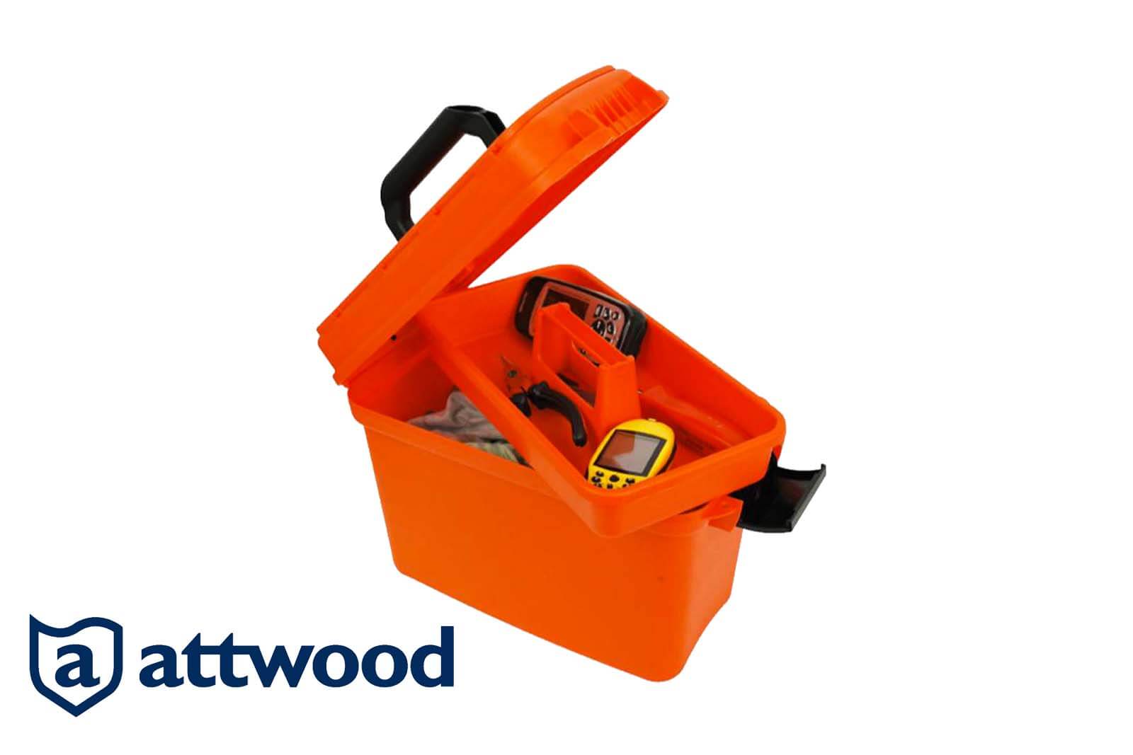 Attwood Aufbewahrungsbox in Rot, Nutzungsbeispiel