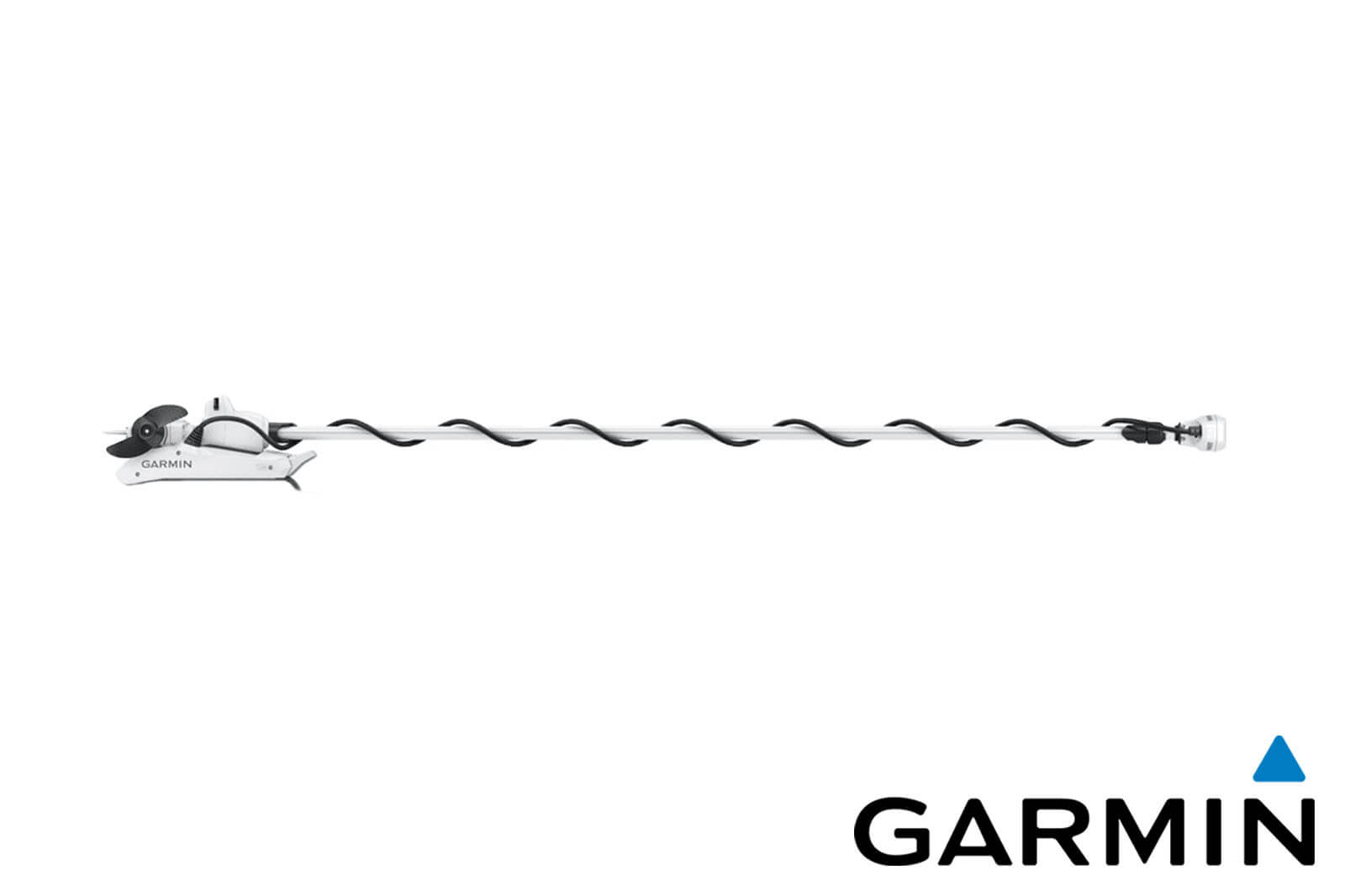 Garmin Force Kraken Elektromotor weiß 279 cm  zusammengeklappt