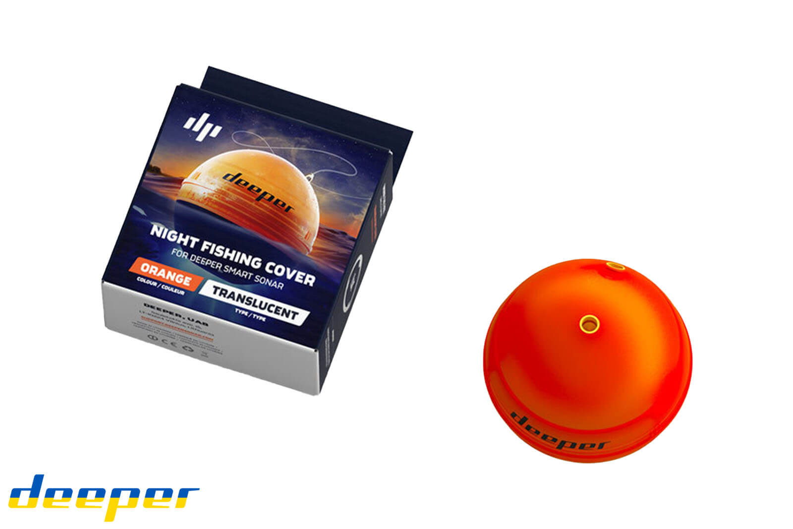 Deeper Night Fishing Cover von oben mit Verpackung