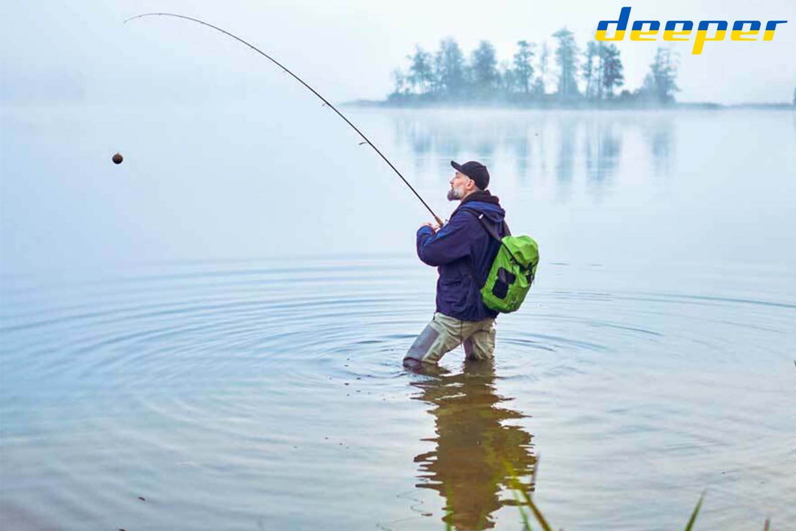 Deeper Smart Sonar CHIRP+ 2 Nutzungsbeispiel