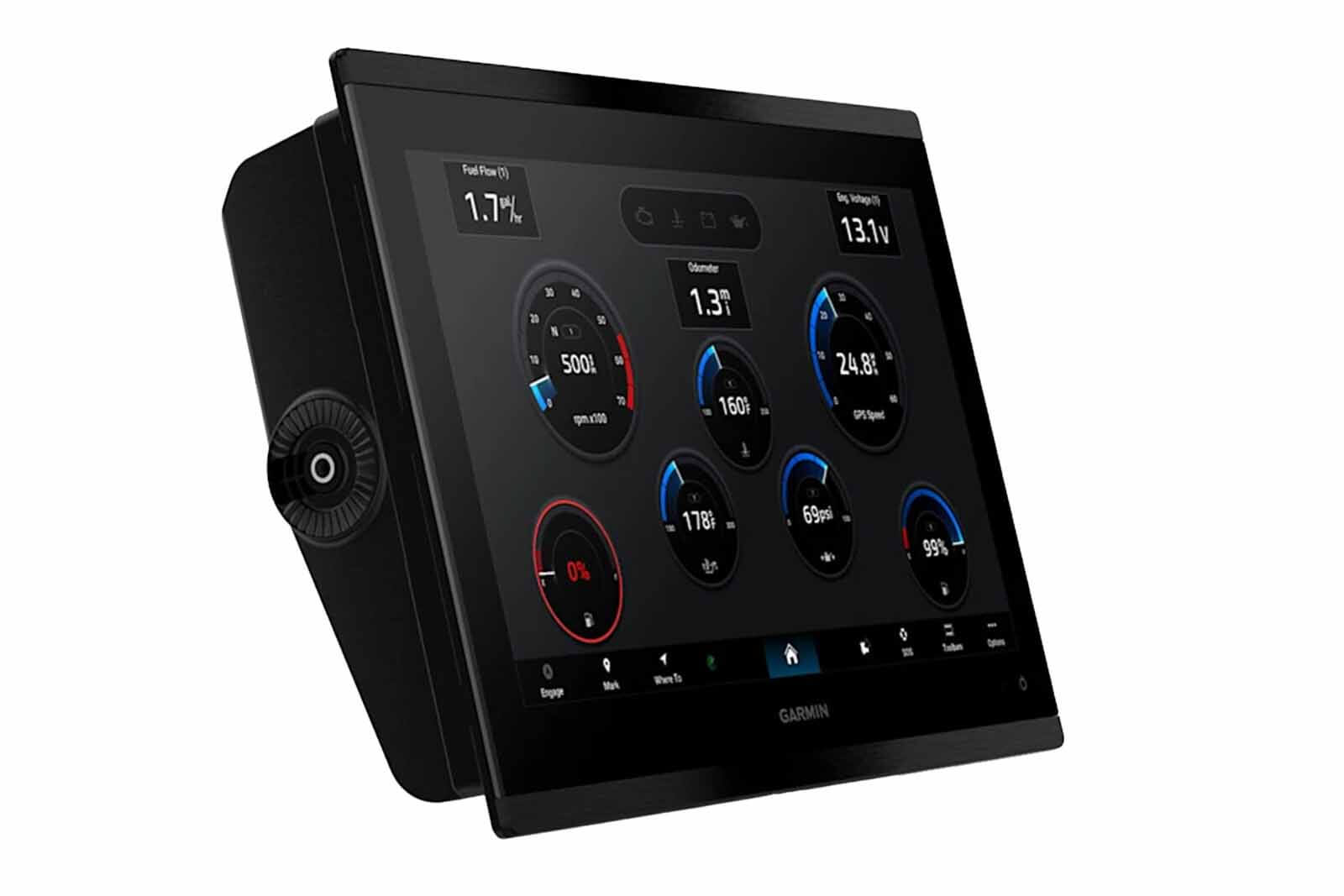 Garmin GPSMAP 9013/9013xsv Kartenplotter und Echolot Ansicht rechts