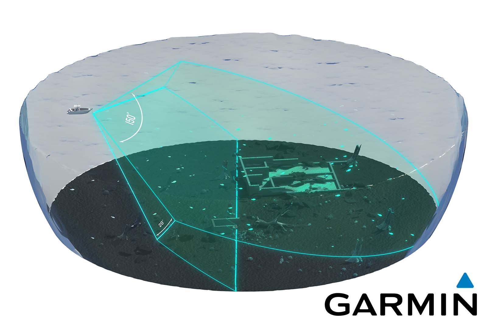 Garmin LiveScope XR System: Perpective Mode