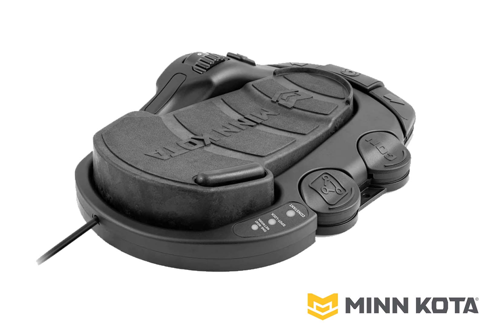 Minn Kota Fußpedal für QUEST mit Kabel für Terrova Quest/Terrova Riptide Quest, von vorne