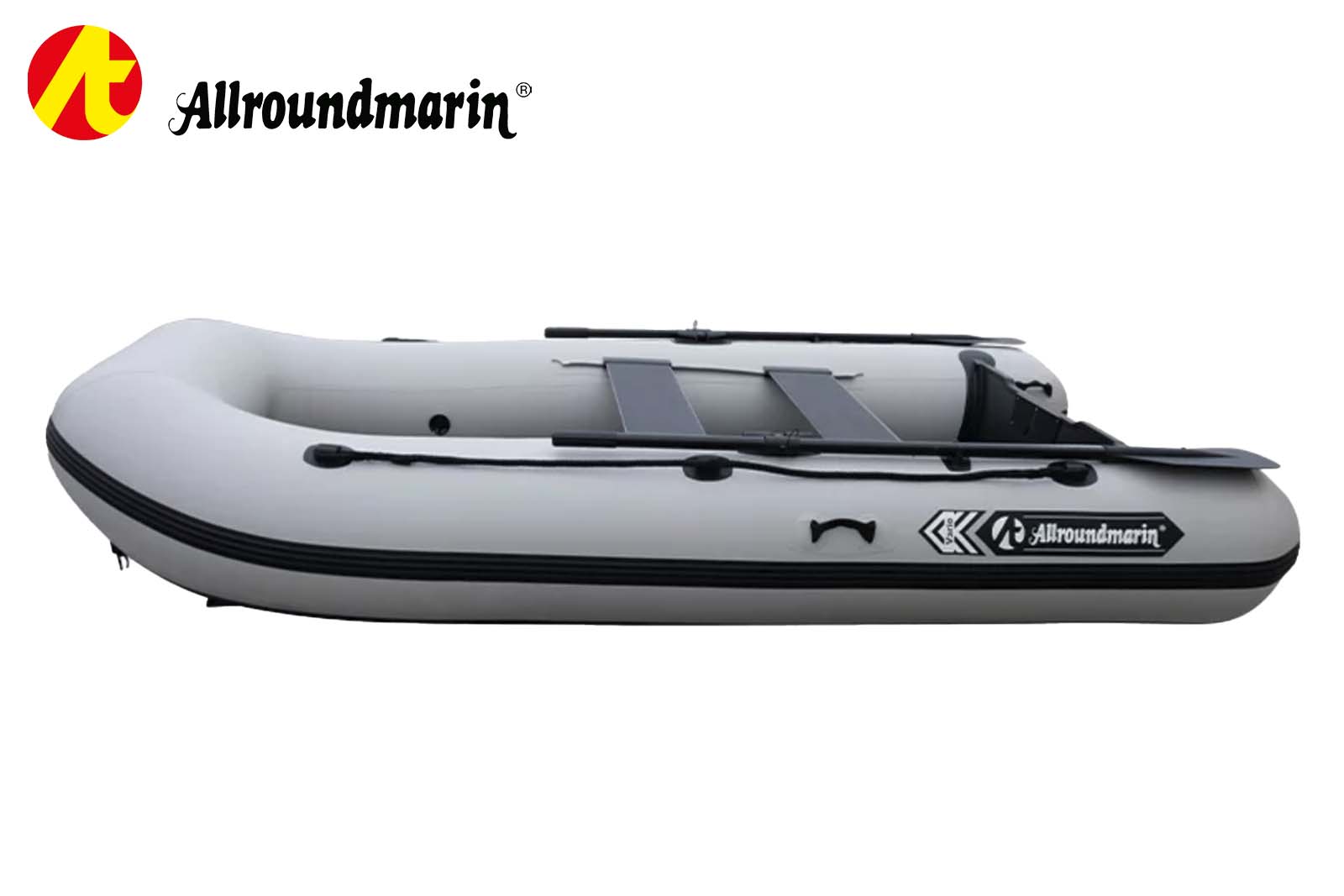 Allroundmarin Vario 300 PRO Schlauchboot in Grau Seitenansicht