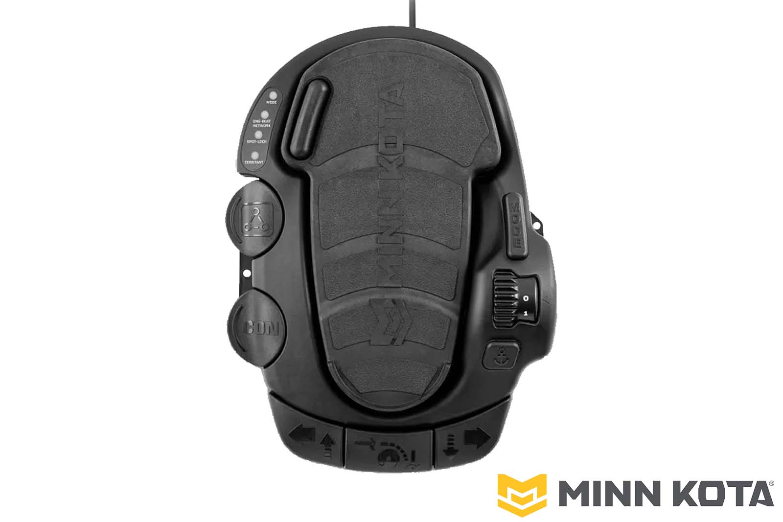 Minn Kota Fußpedal für QUEST mit Kabel für Ulterra Quest/Instinct Quest, von oben