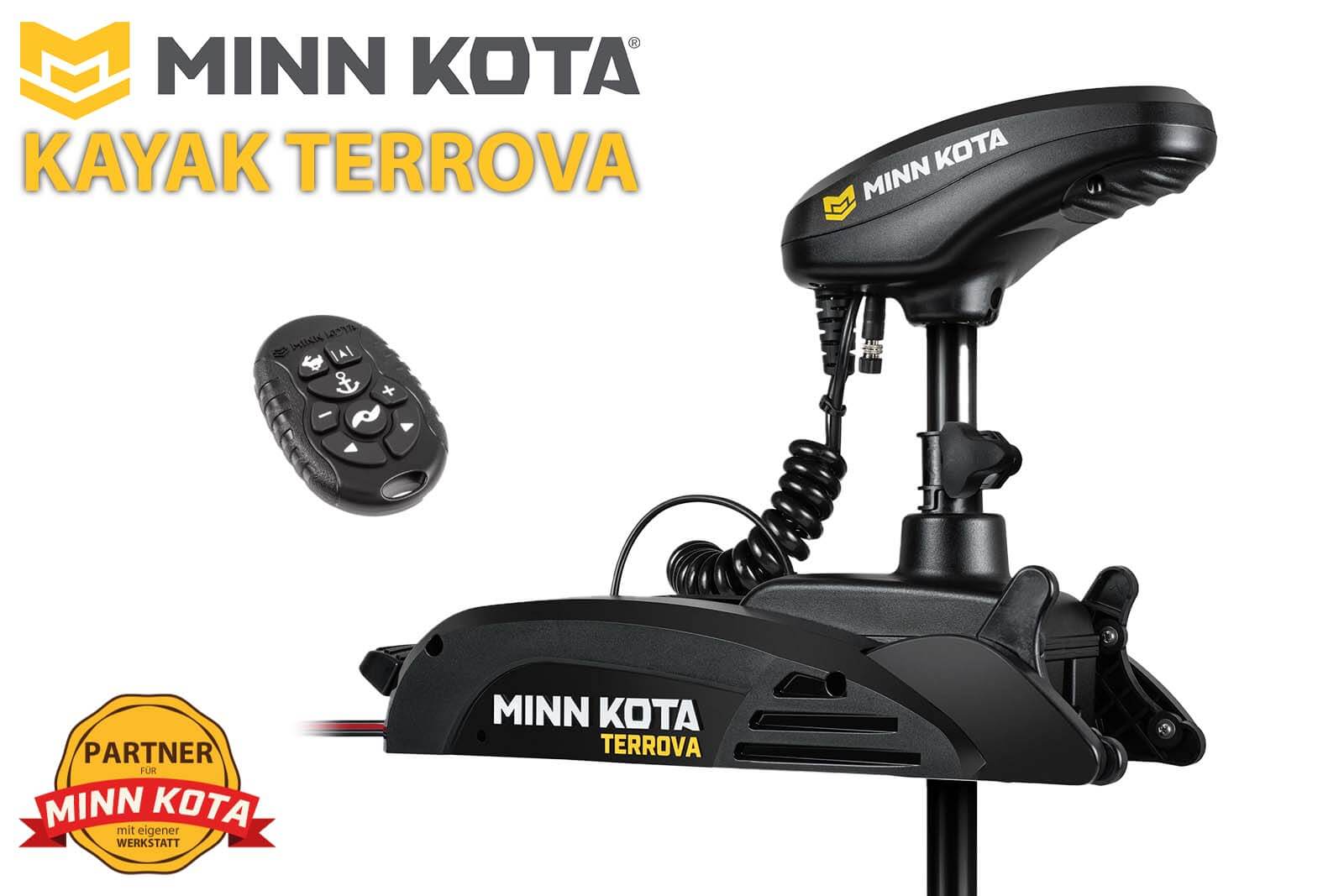 Minn Kota Kayak Terrova Kayak-Motor mit Micro Remote