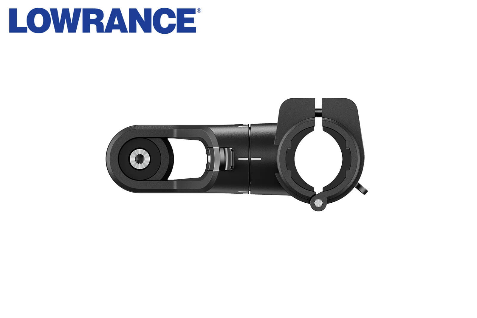 Lowrance Active Target 2 XL Geberhalter zur Schaftmontage Draufsicht