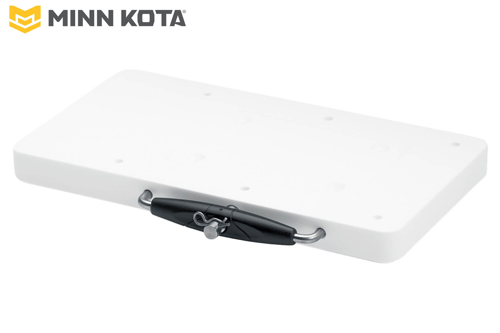Minn Kota Montageplatte Deluxe weiss