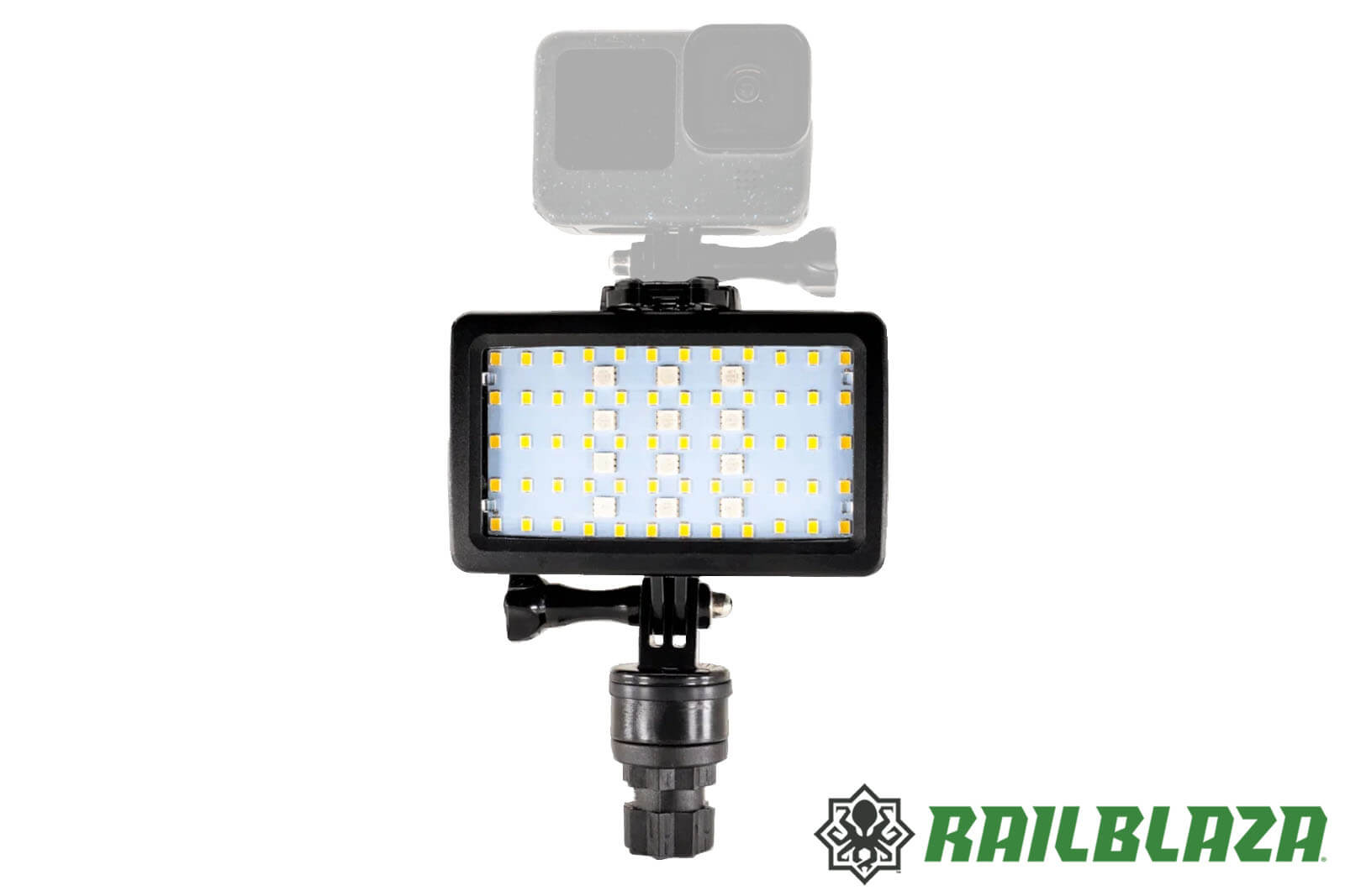 Railblaza Night Ops StarPort LED-Licht mit Action-Kamera