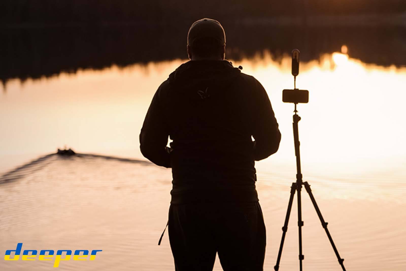 Deeper Tripod Dreibein-Stativ Montagebeispiel