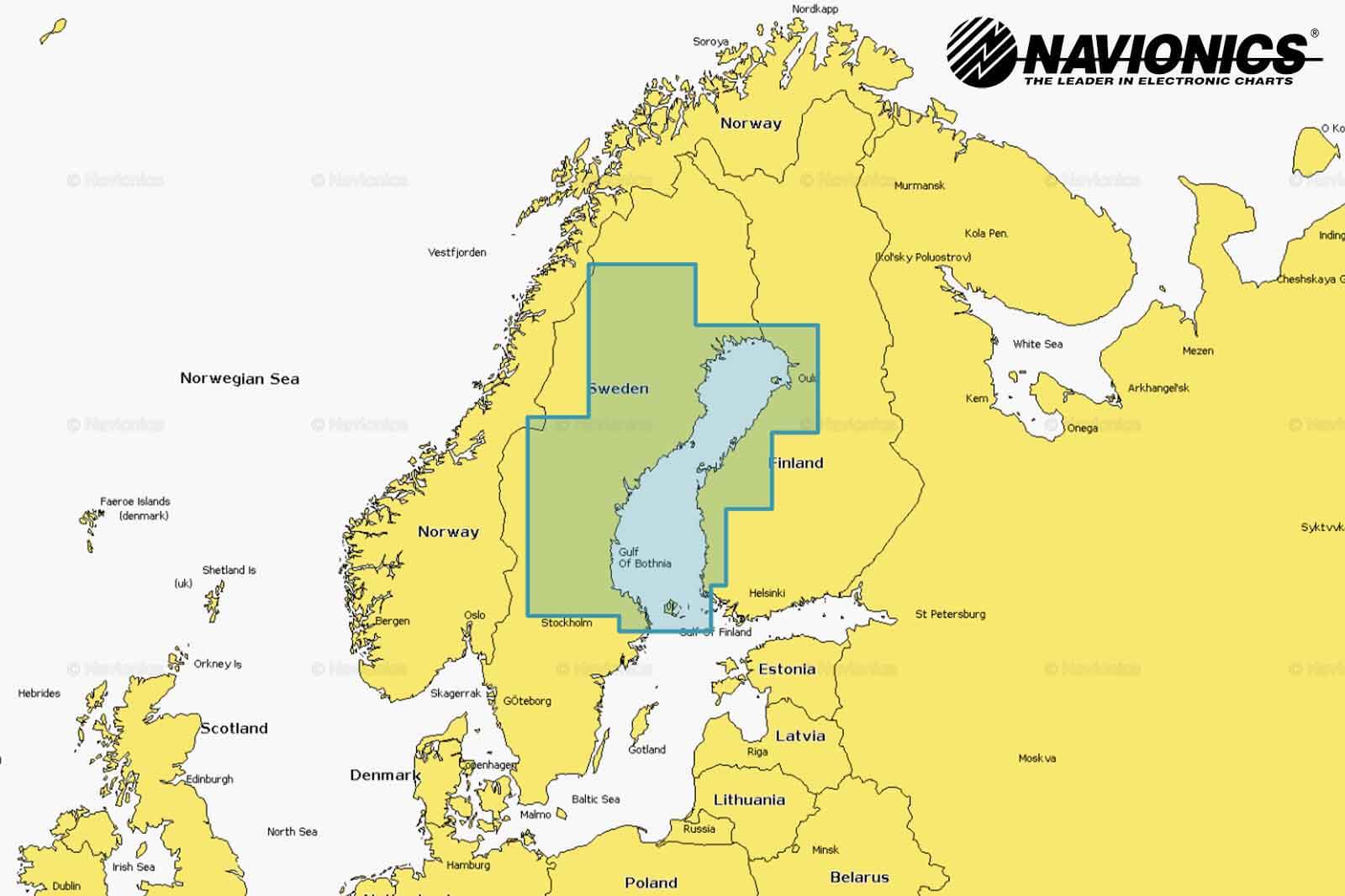 Navionics Platinum Plus Seekarte