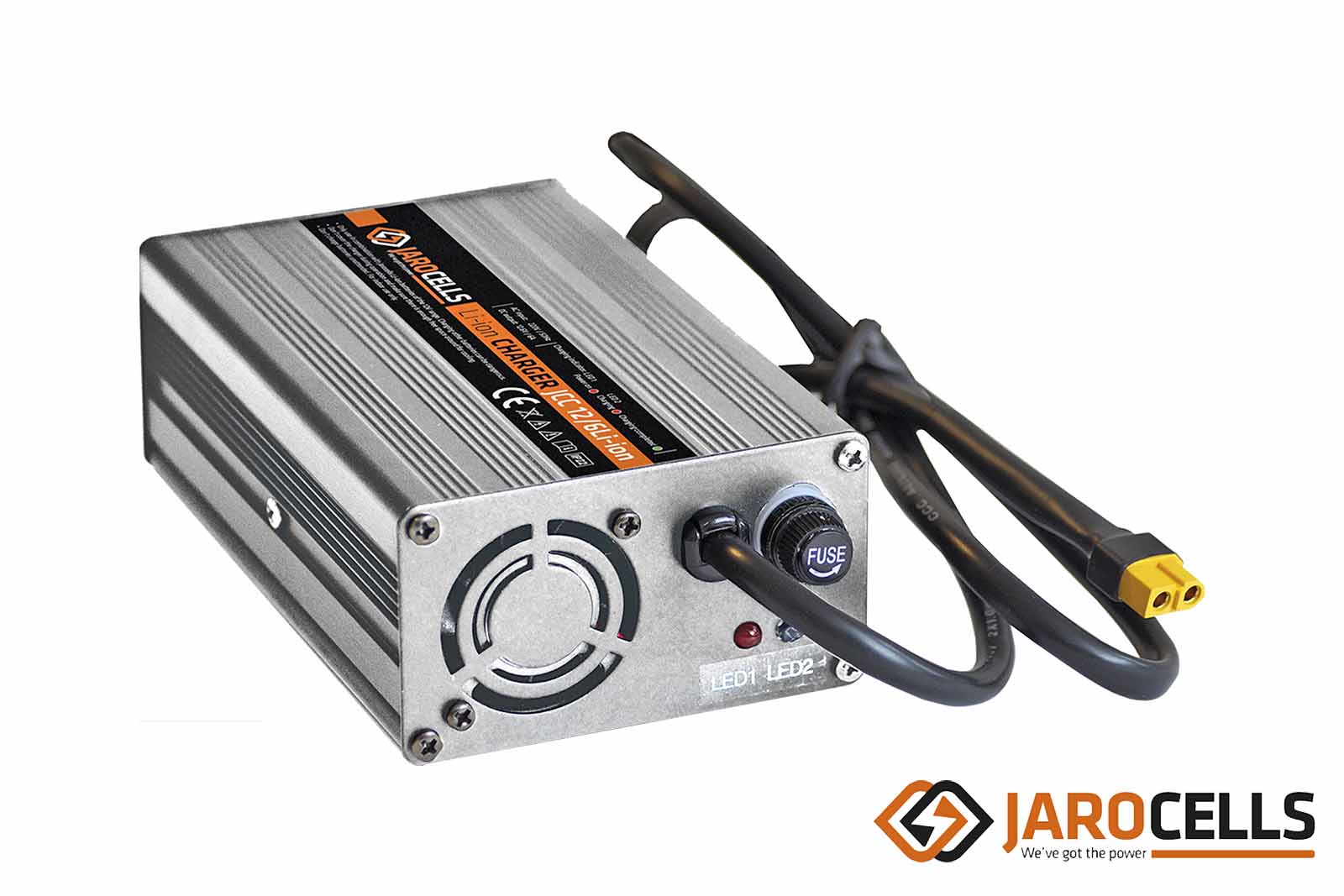 Jarocells Lithium-Ladegerät für NMC-Hochleistungsbatterie, 12.6