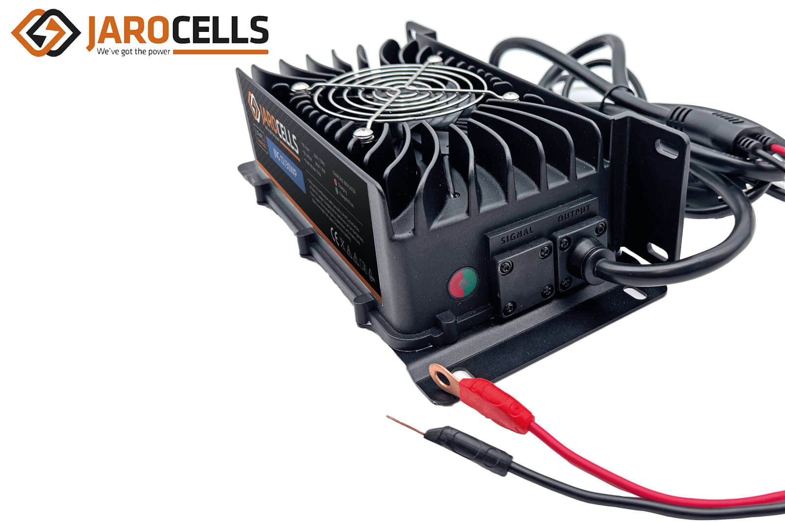 Jarocells LiFePO4 Lithium-Ladegerät, Aluminium, wasserdicht IP65, JCC 12-30