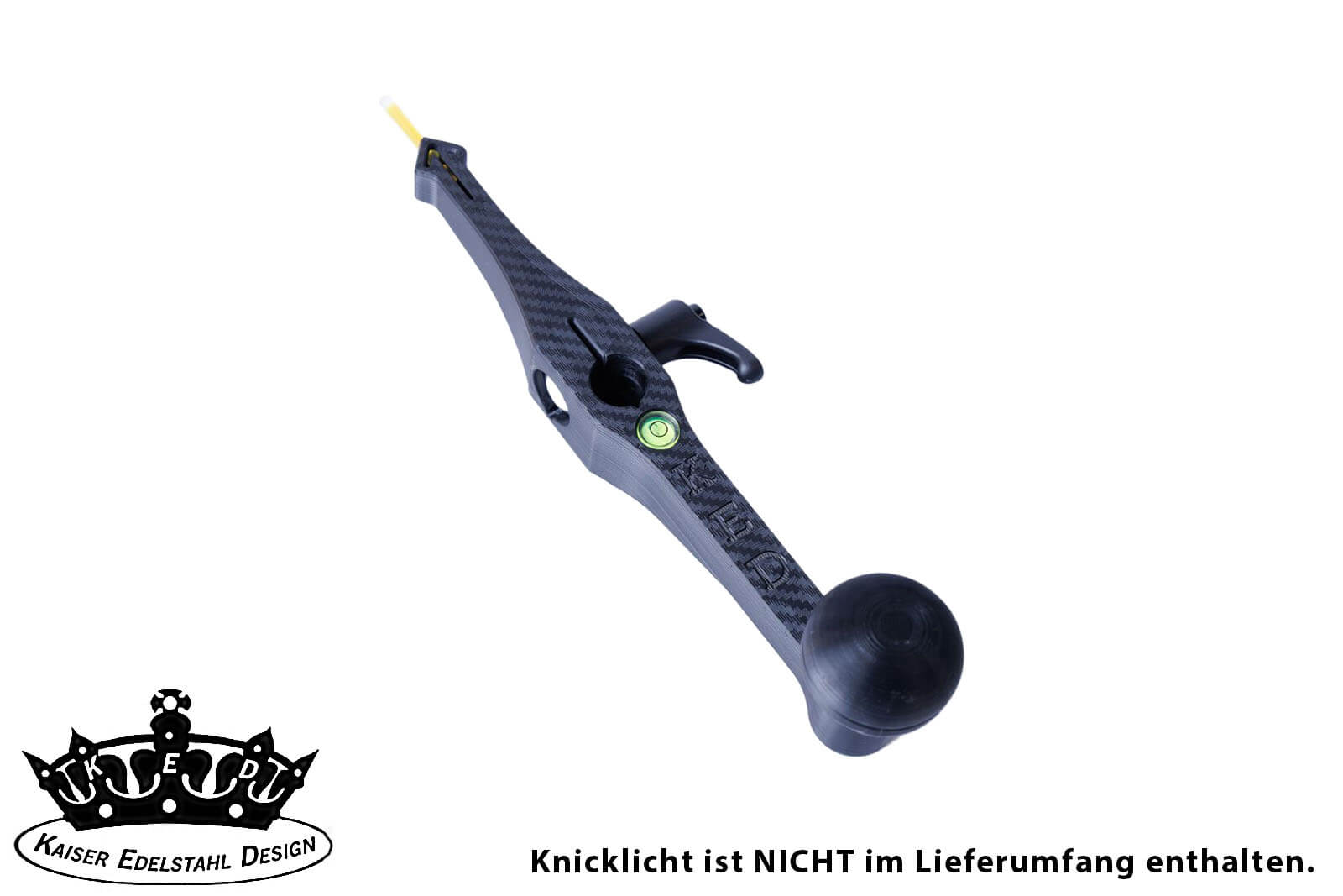 KED Dreharm mit Richtungsanzeiger kurz aus Kunststoff mit Knicklicht