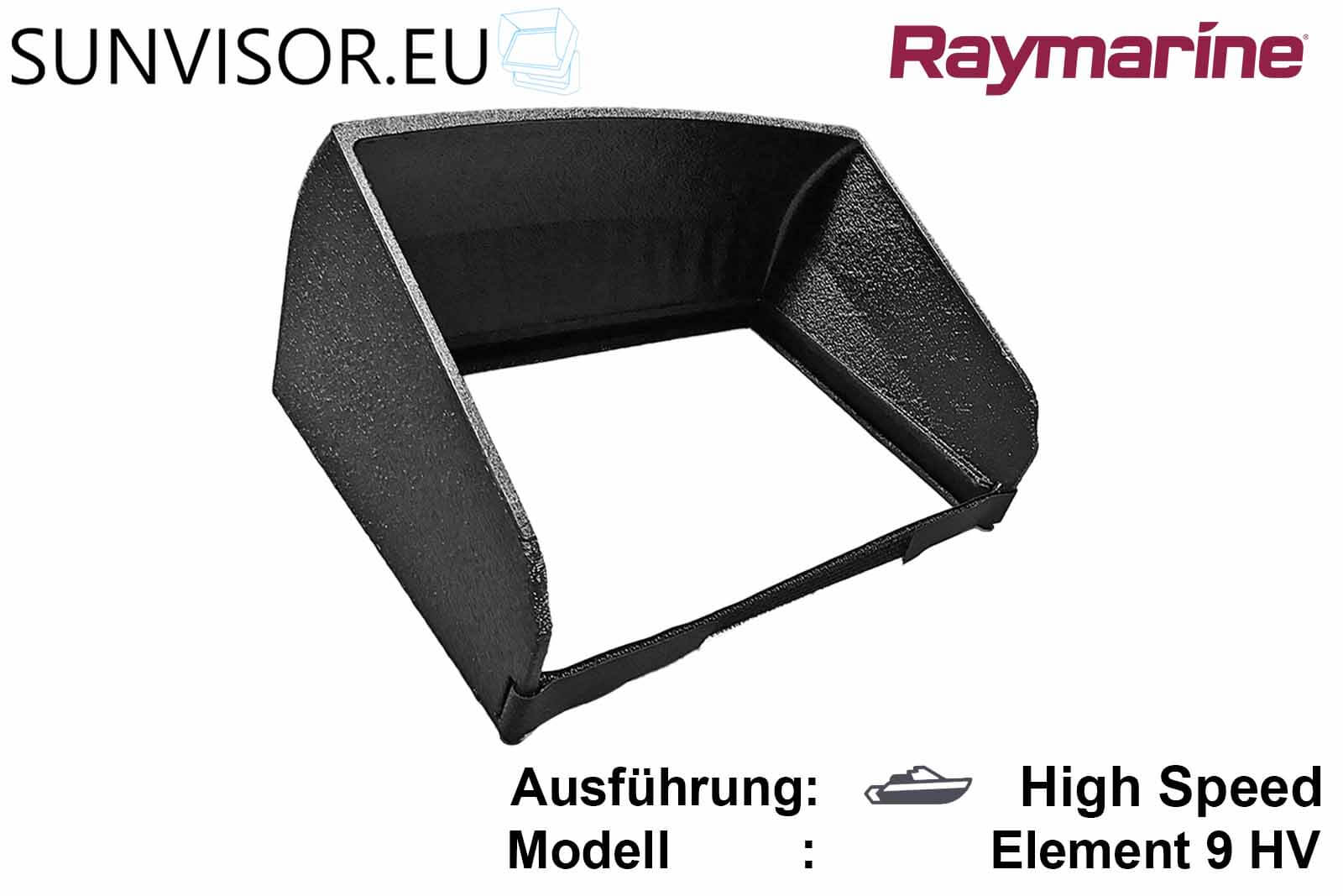 SUNVISOR Sonnenschutz für Raymarine Echoloten