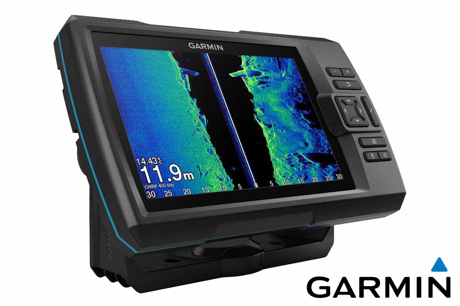 Garmin STRIKER Vivid 7sv Echolot SideVü, Ansicht rechts