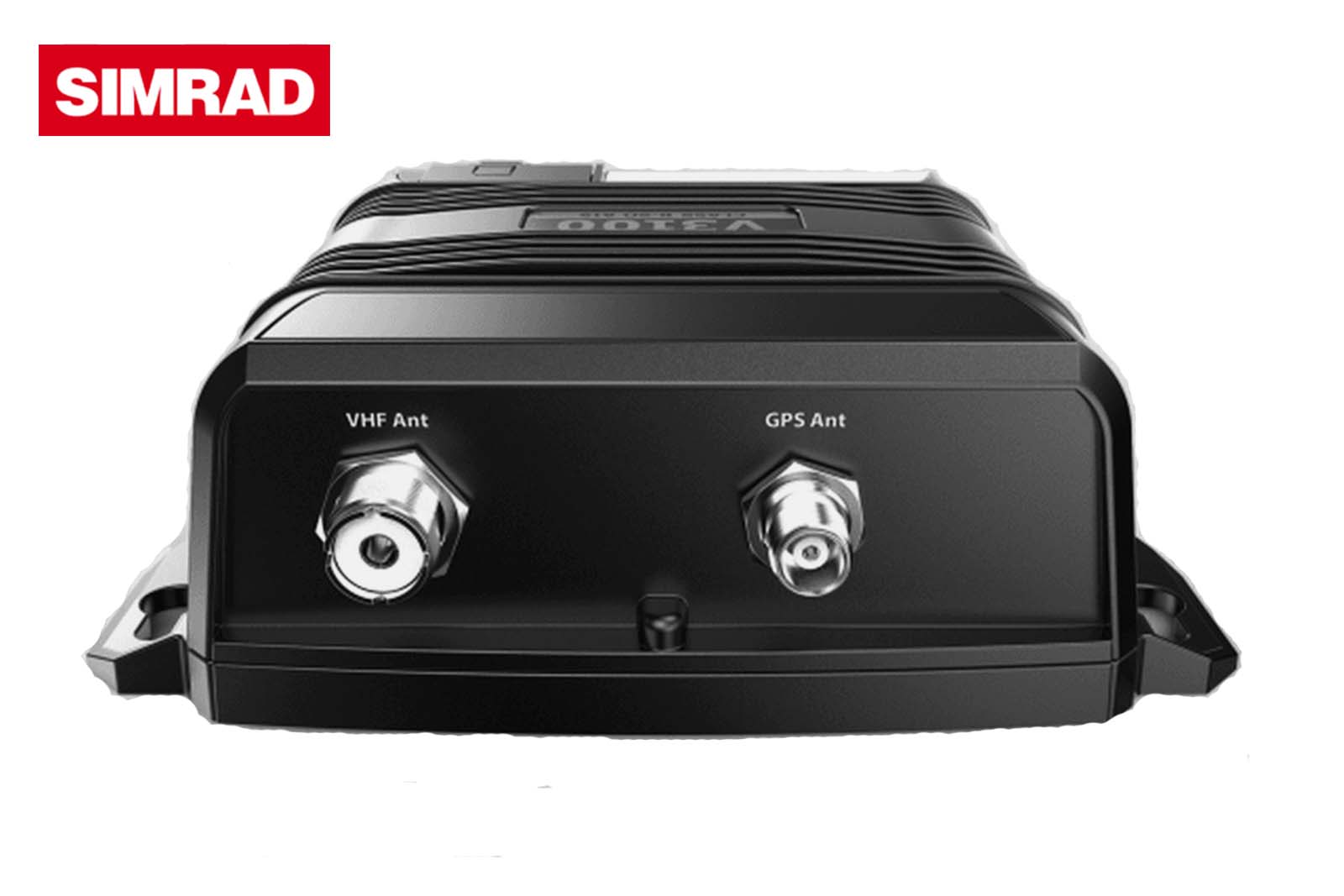 Simrad V3100 Klasse B AIS Rückseite mit Antennen-Anschlüssen