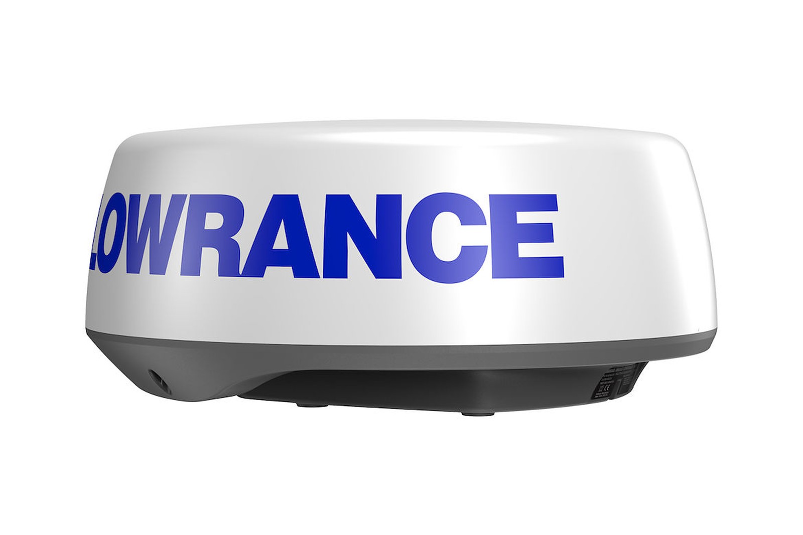 Lowrance HALO20 Radar, Schrägansicht