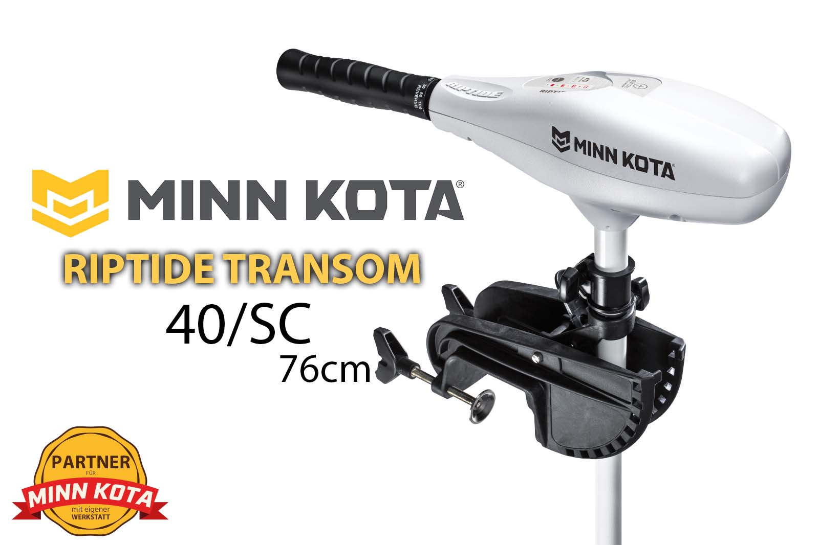 Minn Kota Riptide Transom 40 SC Elektro-Außenborder