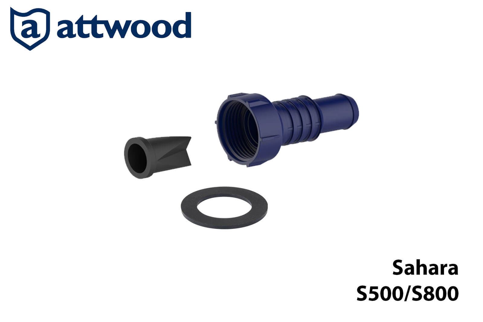 Attwood Schlauchanschlüsse für Sahara Mk2 | Tsunami Mk2