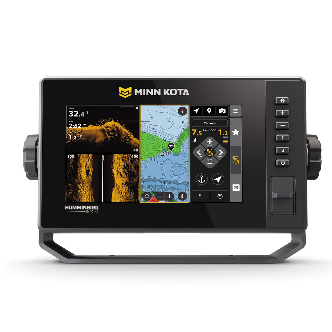 Minn Kota X7 Echolot von vorne