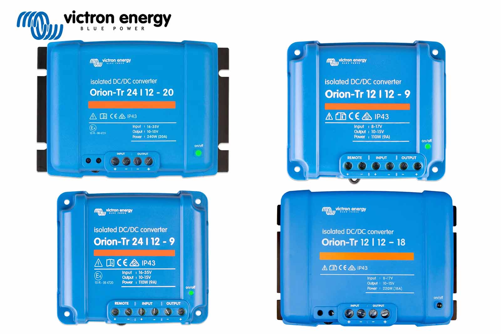 Victron Orion-Tr Isolated DC-DC Wandler zur galvanischen Trennung und Spannungsstabilisierung