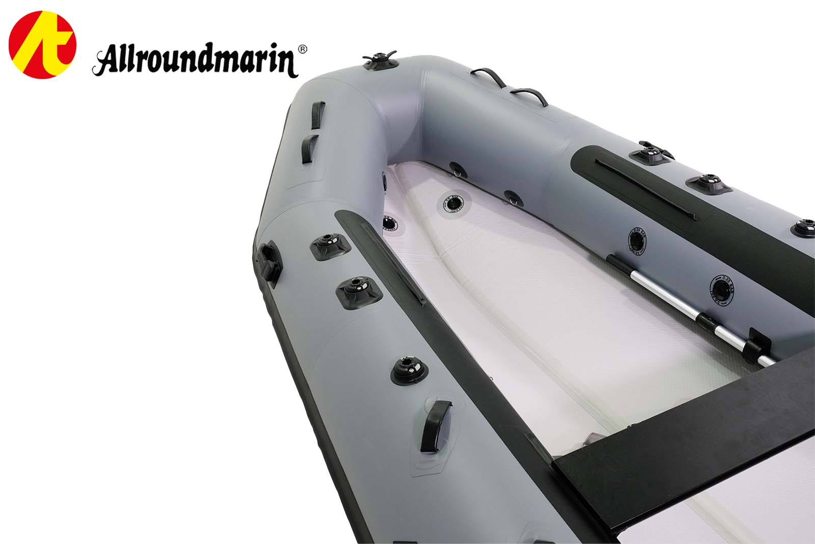 Allroundmarin Dynamic Pro 370 Schlauchboot Bug Detailansicht