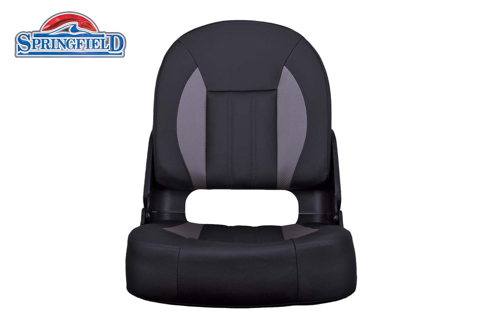 Springfield Skipper Premium Bootsstuhl - dunkelgrau vorne