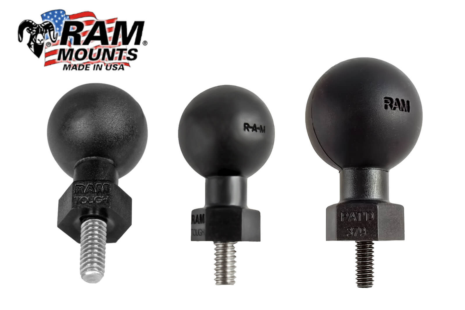 RAM Mounts Tough Ball mit Gewindestift