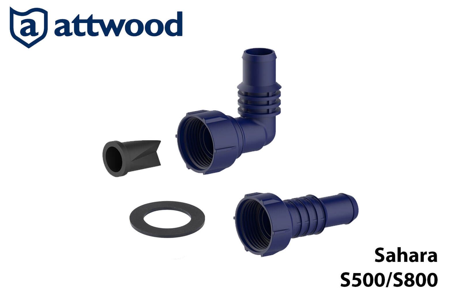 Attwood Schlauchanschlüsse für Sahara Mk2 | Tsunami Mk2
