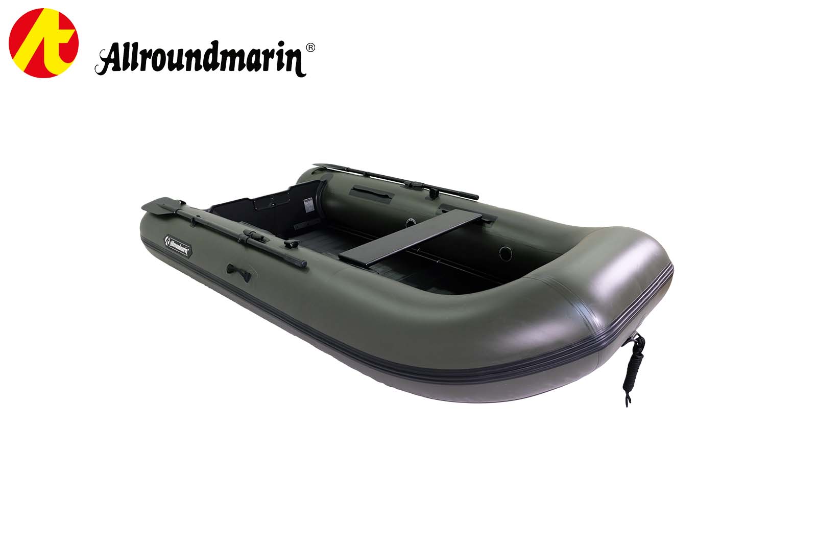 Allroundmarin Scout Schlauchboot 300 mit Aluboden  Seitenansicht, schräg