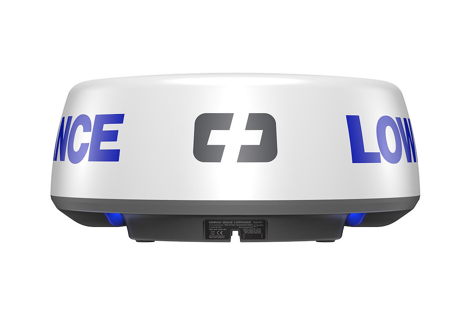 Lowrance HALO20+ Radar, Seite mit Kabelanschluss